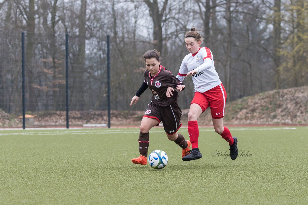 Bild 132 - B-Juniorinnen Walddoerfer - St.Pauli : Ergebnis: 4:1